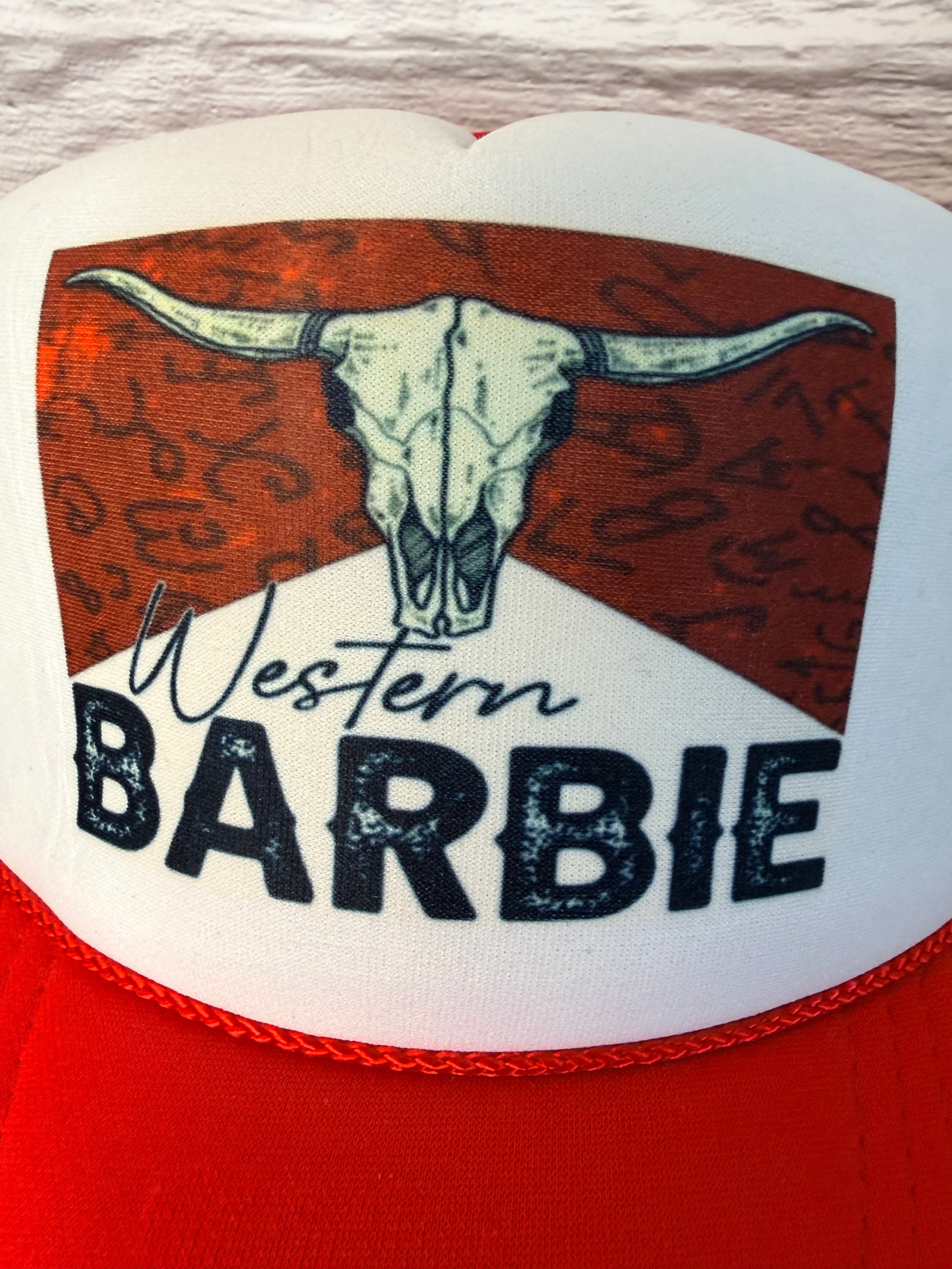 Western Barbie Trucker Hat