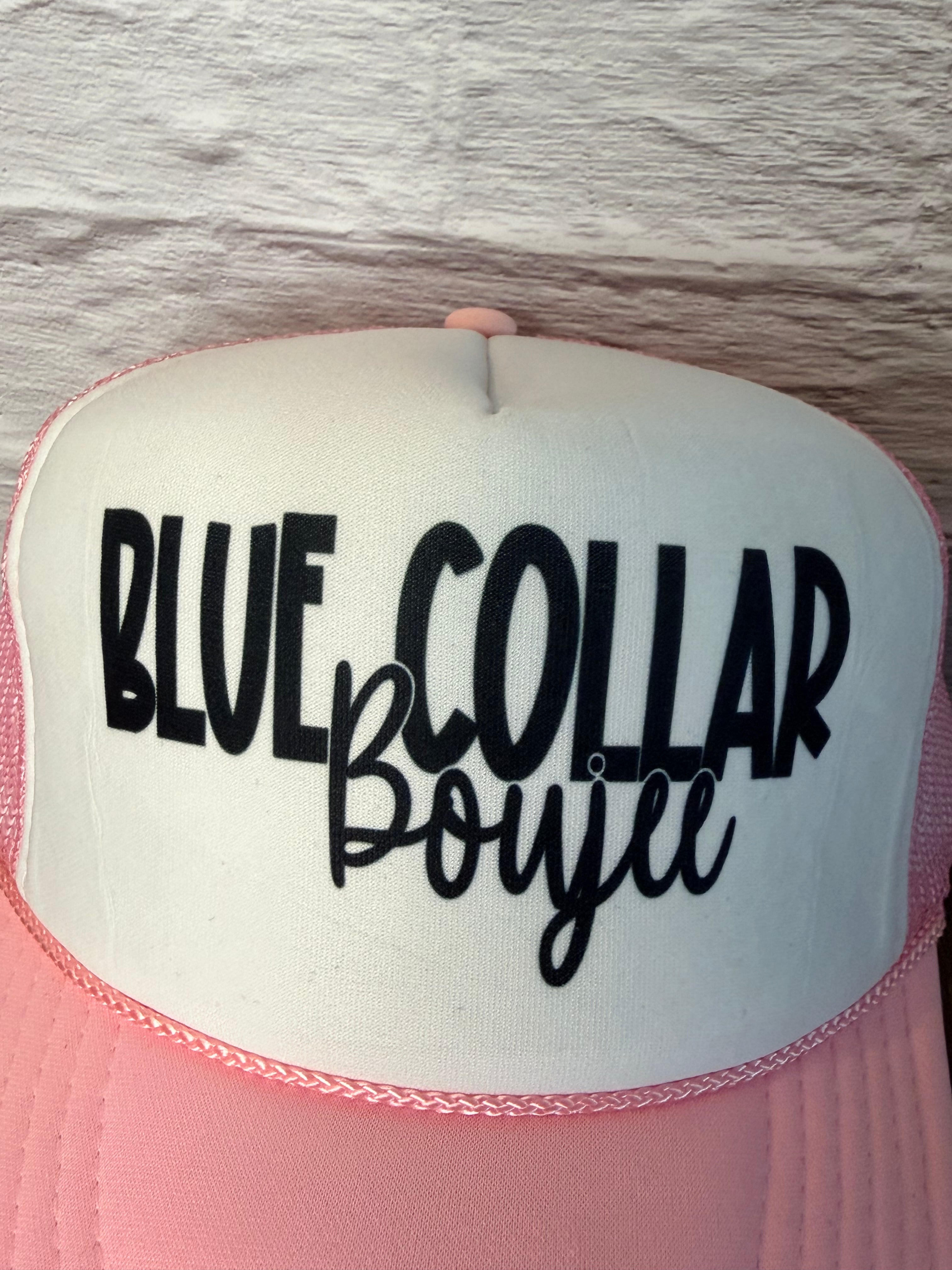 Blue Collar Boujee Trucker Hat