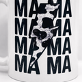 MAMA Cow Print Lightning Bolt 11oz Coffee Mug