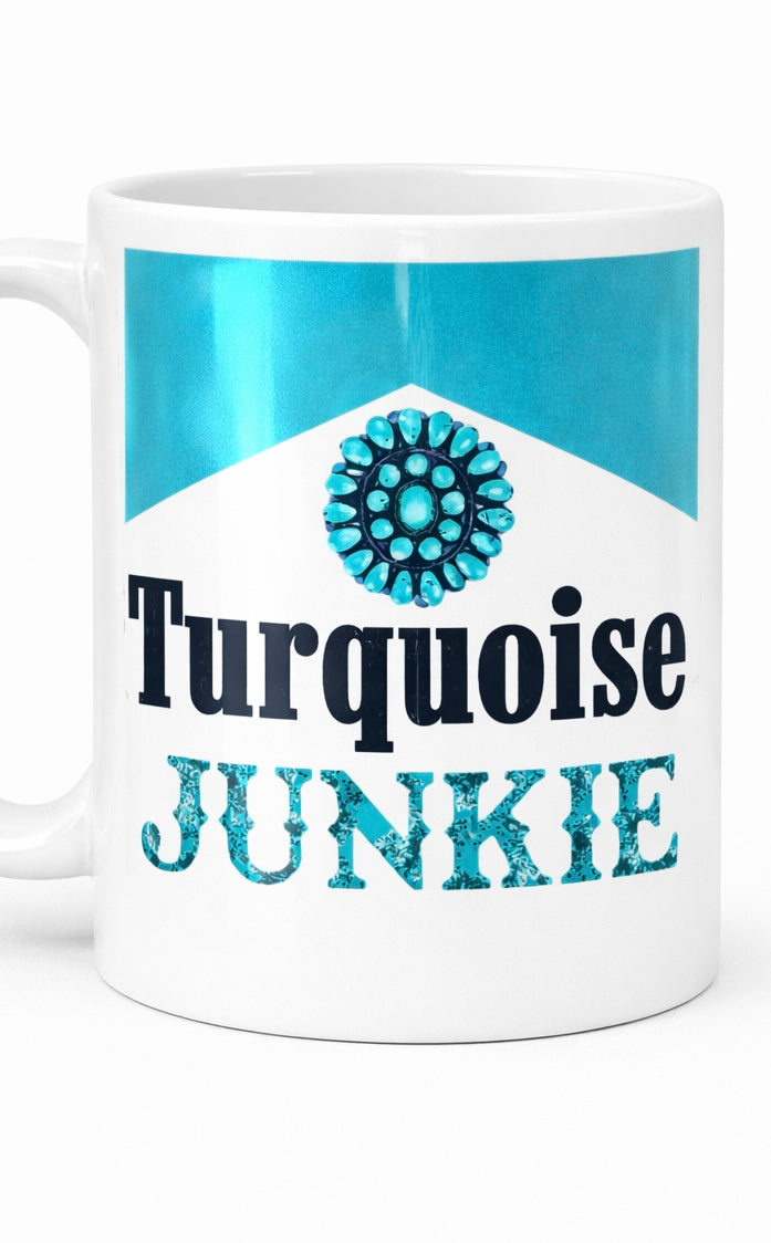 Turquoise Junkie 11oz  Coffee Mug