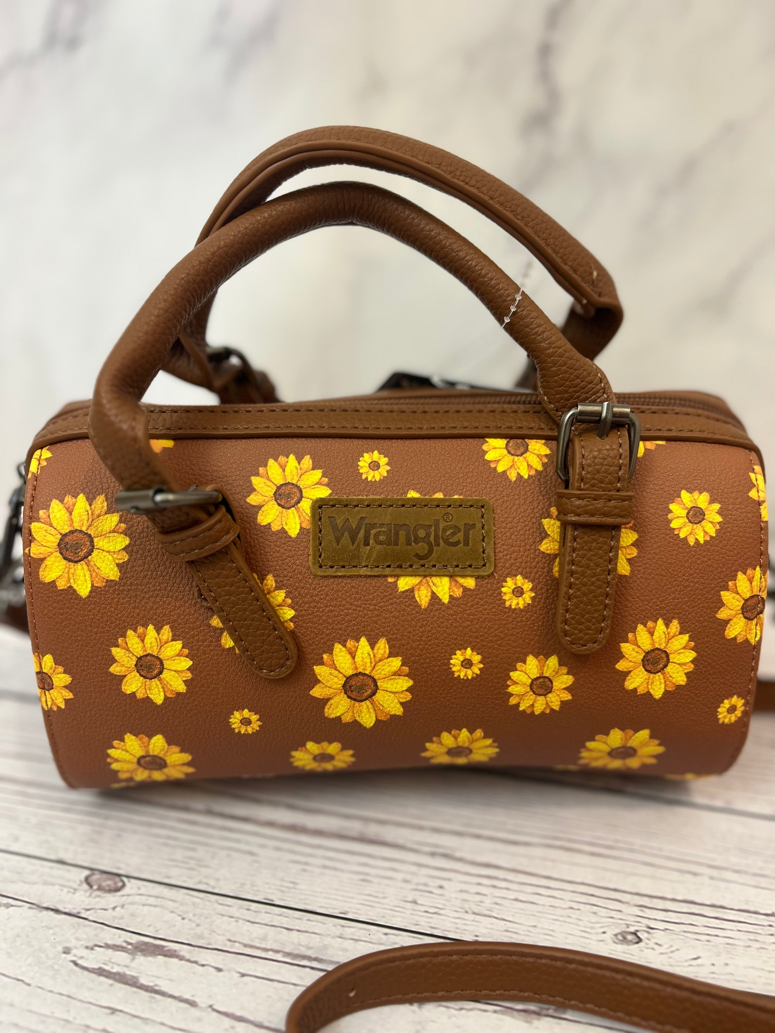 Wrangler Sunflower Barrel Purse