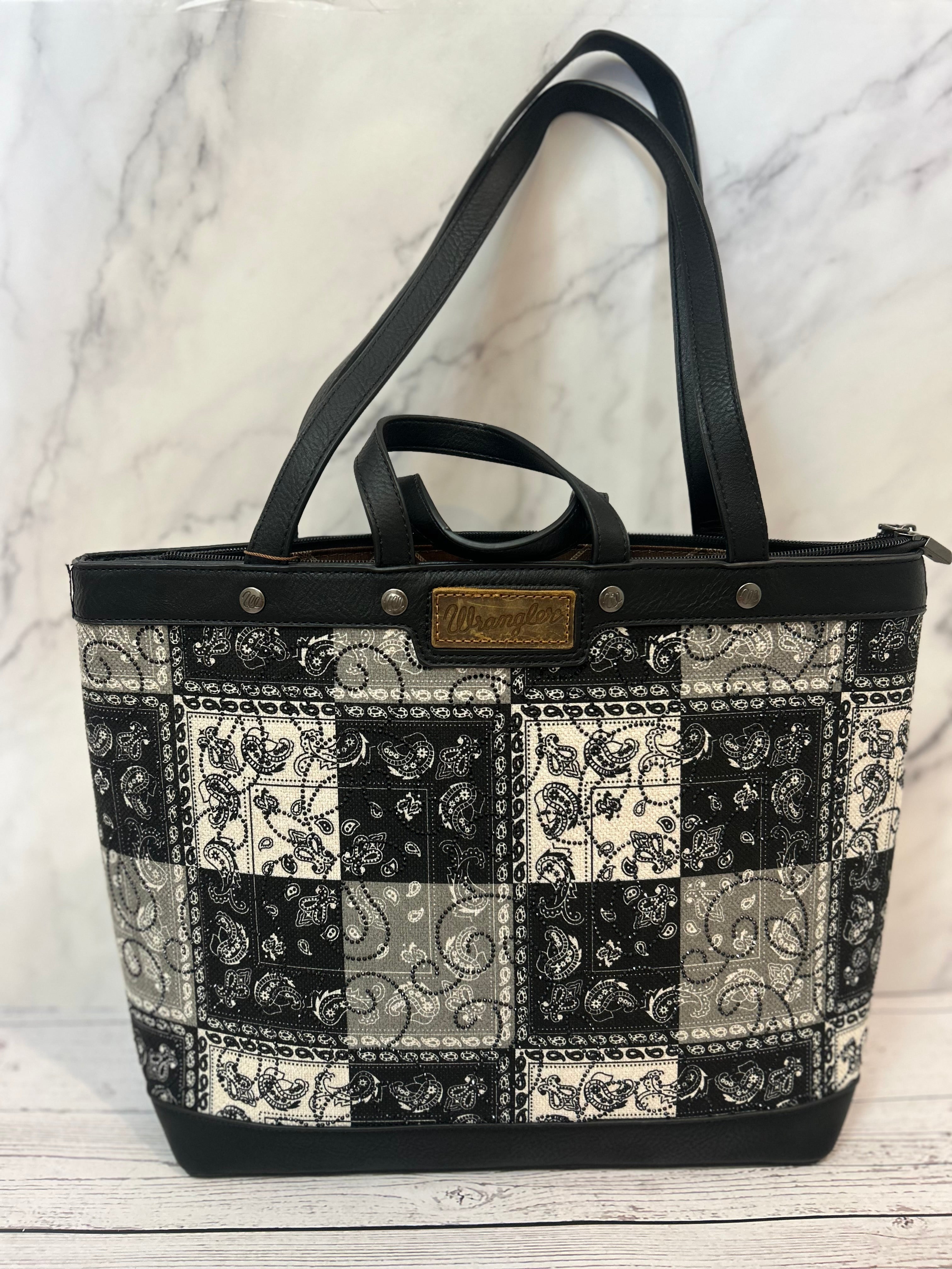 Wrangler Bandana Concealed Carry Tote Bag