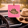 Pink Cowgirl Hat Car Freshie
