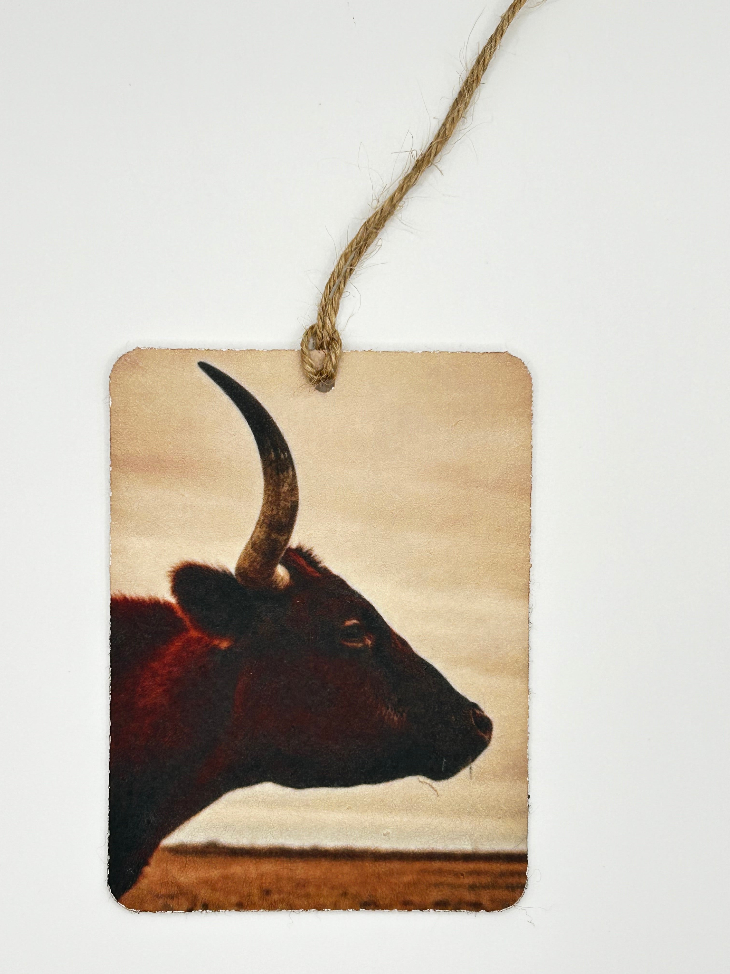 Western Longhorn Car Freshie