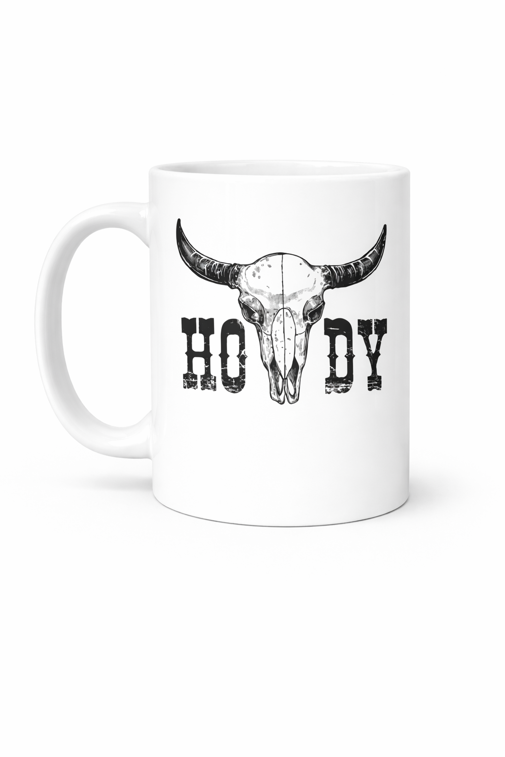 Howdy Skull 11oz Coffee Mug