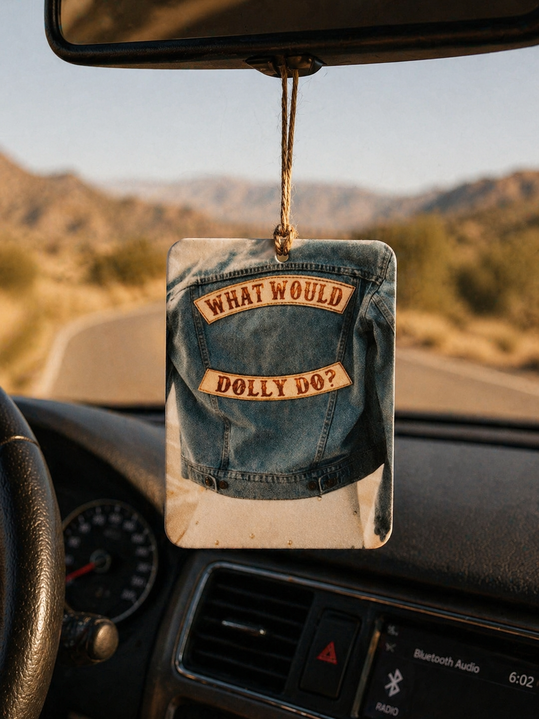 What Would Dolly Do Car Freshie
