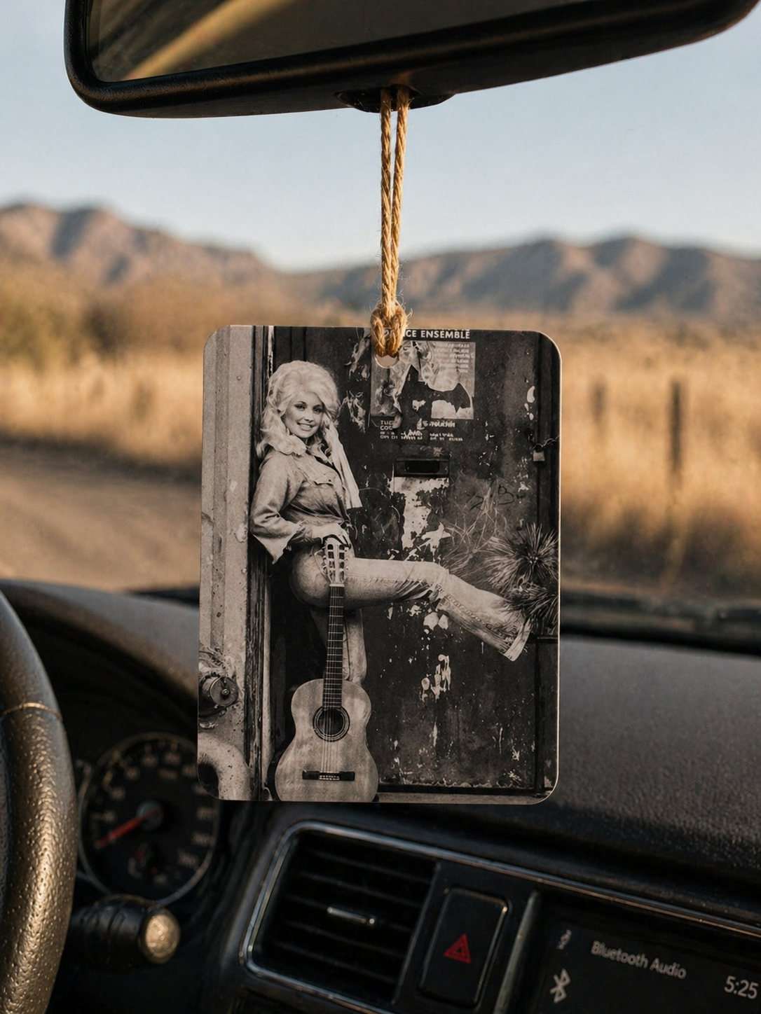 Vintage Country Queen Car Freshie