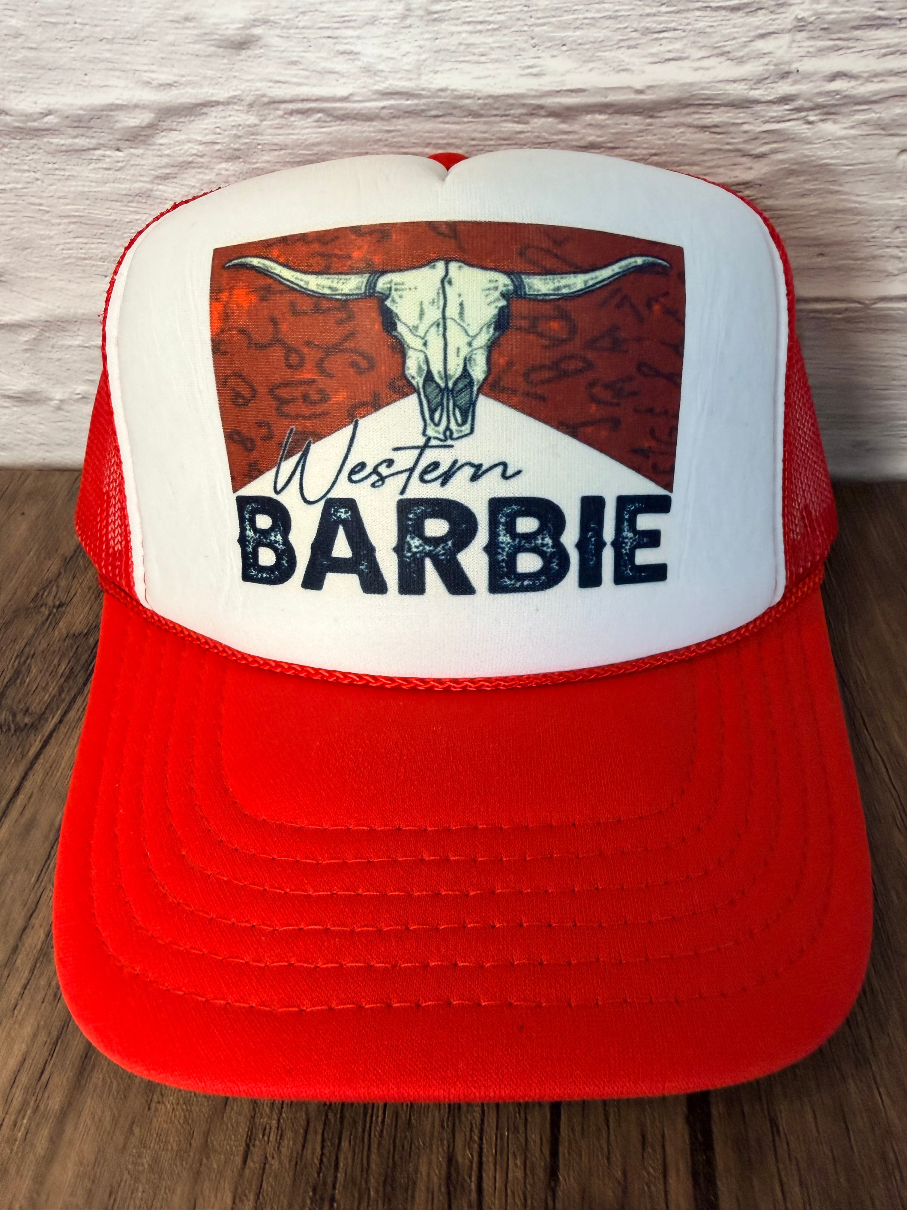 Western Barbie Trucker Hat