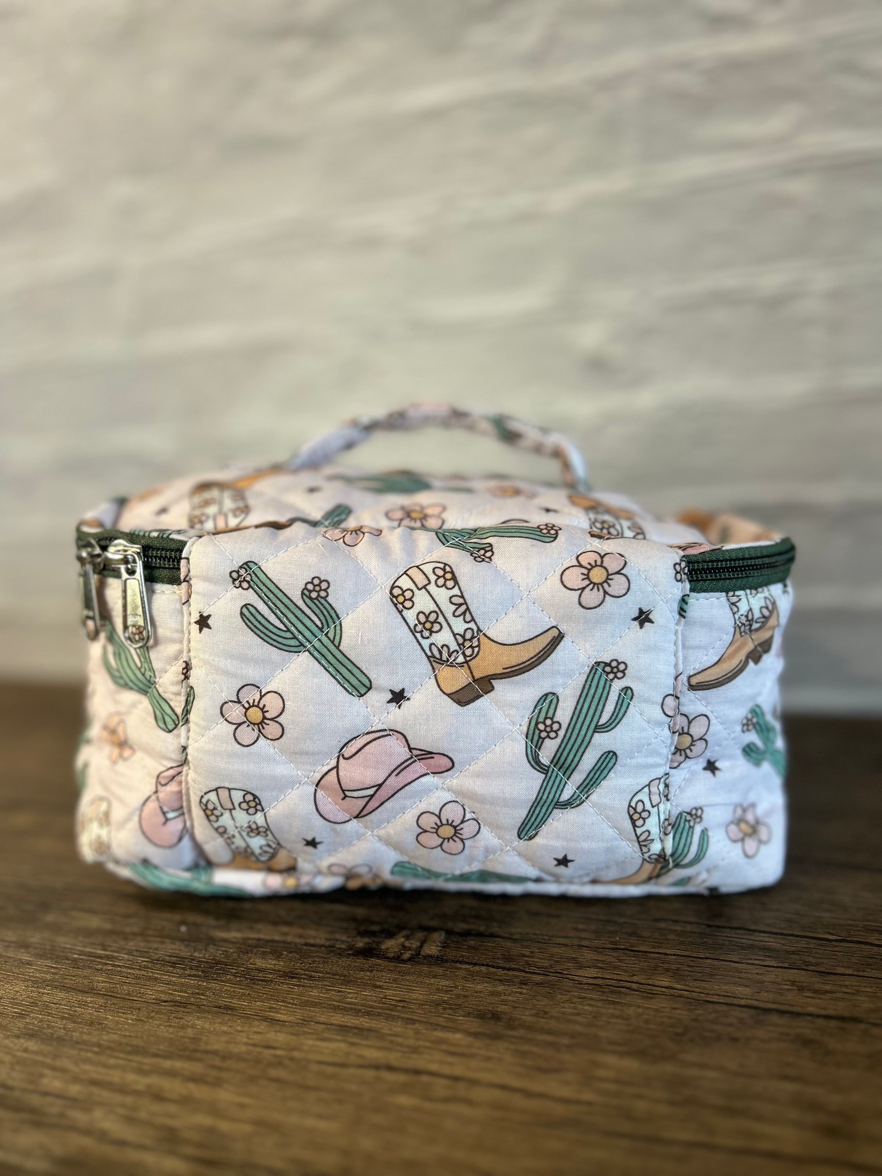 Cactus Cutie Makeup Bag Organizer