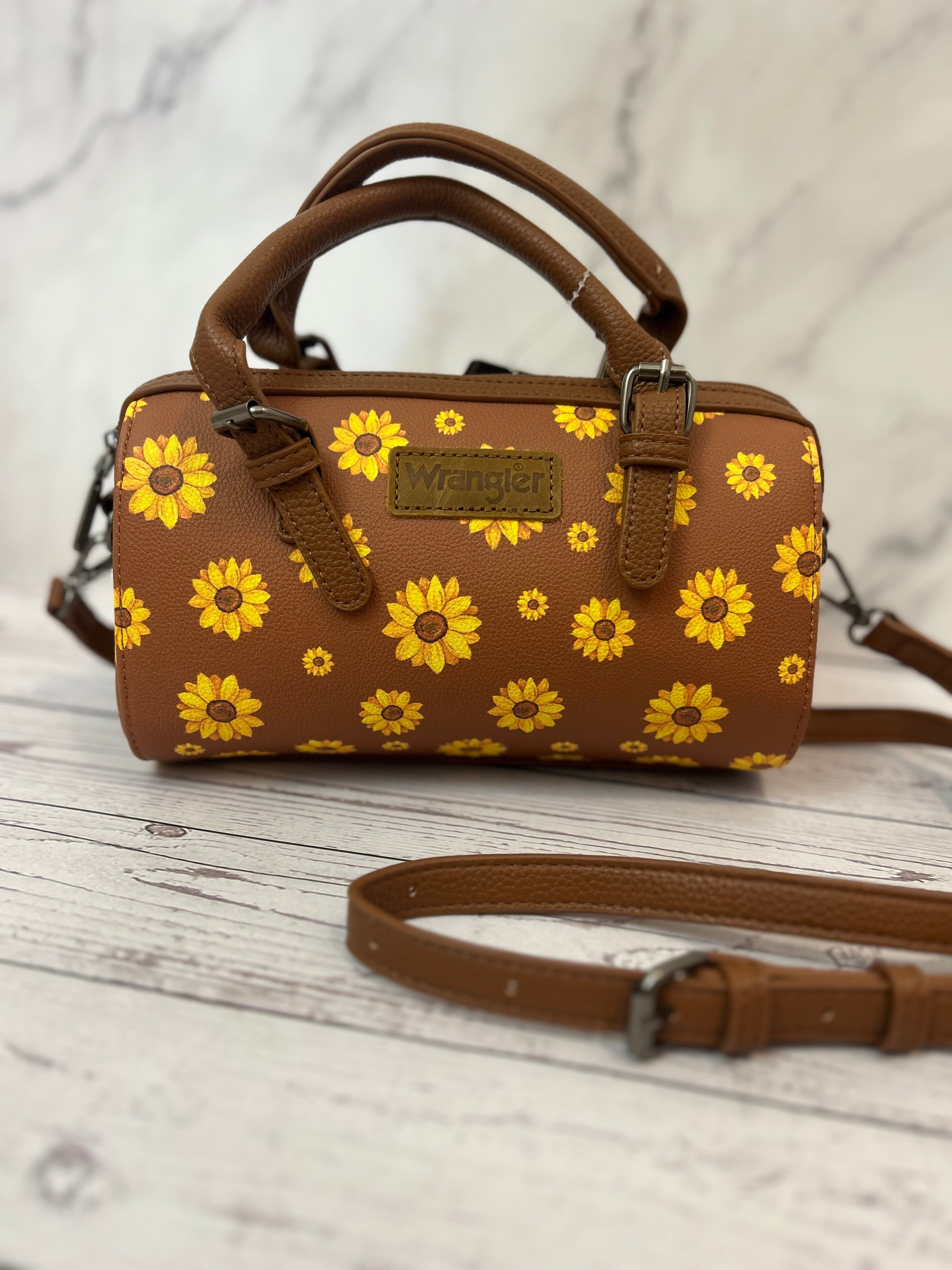 Wrangler Sunflower Barrel Purse