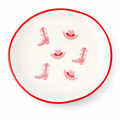 Cowgirl Boot & Hat Trinket Dish