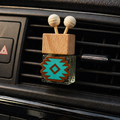 Turquoise Aztec Vent Clip Car Diffuser