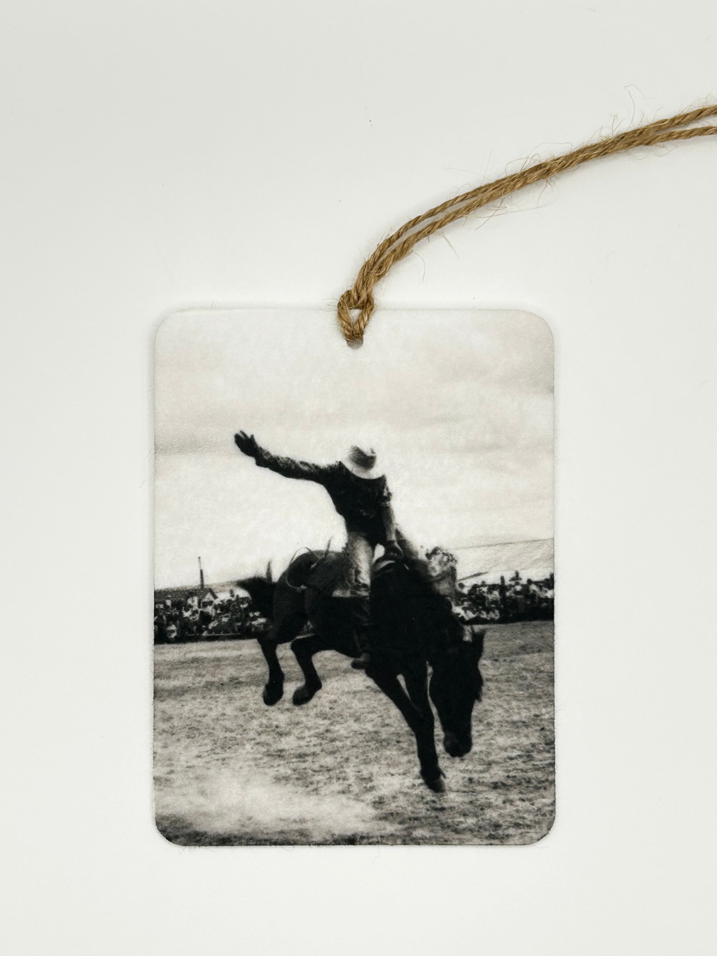 Rodeo Cowboy Car Freshie