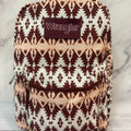 Wrangler Western Burgundy Blush Aztec Backpack