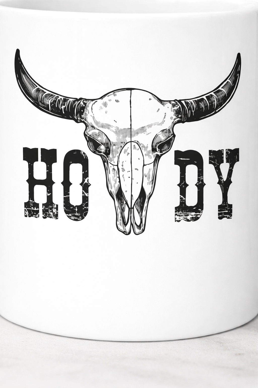 Howdy Skull 11oz Coffee Mug