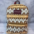 Wrangler Tan & Brown Aztec Western Backpack