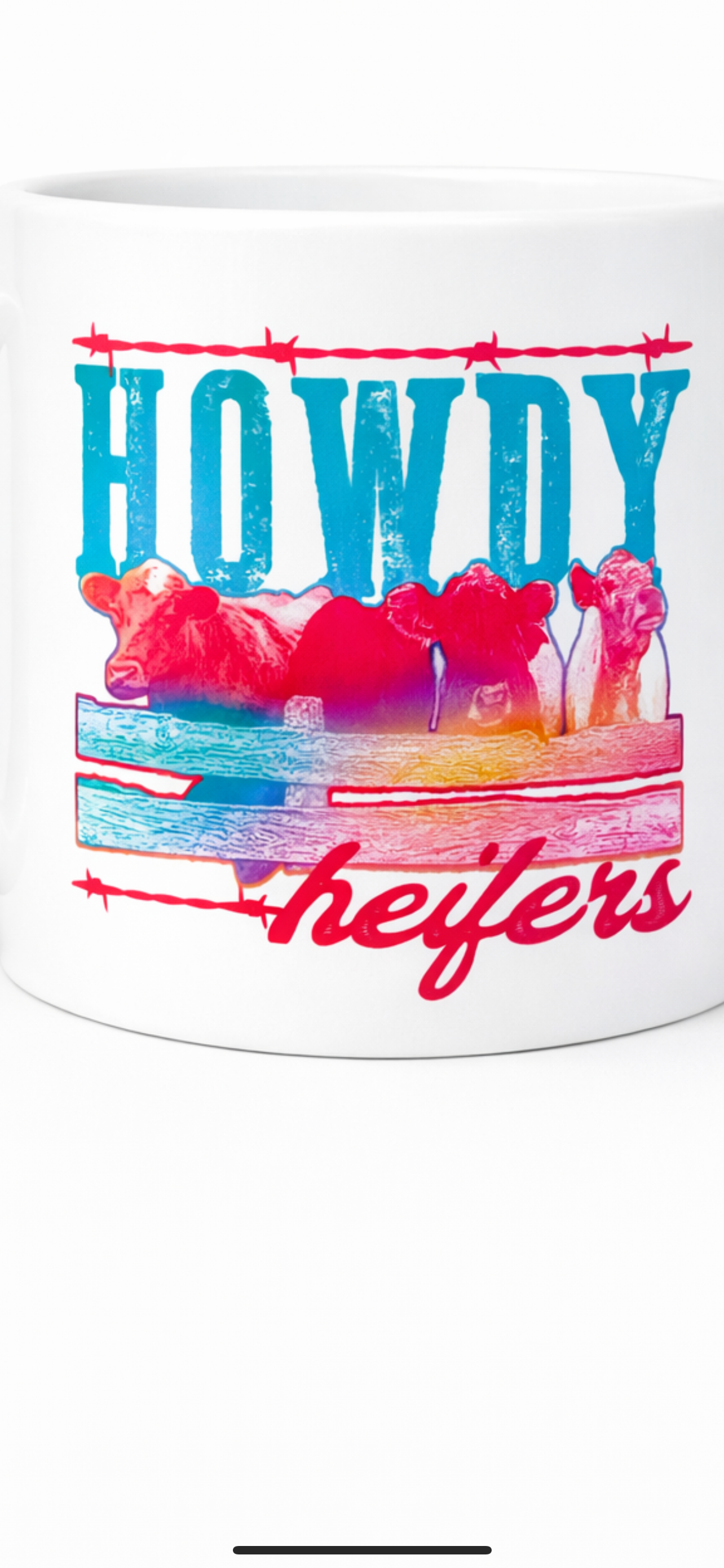 Howdy Heifers 11 oz Coffee Mug