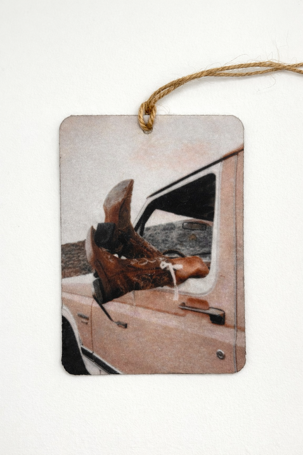 Truck Boots Western Car Freshie