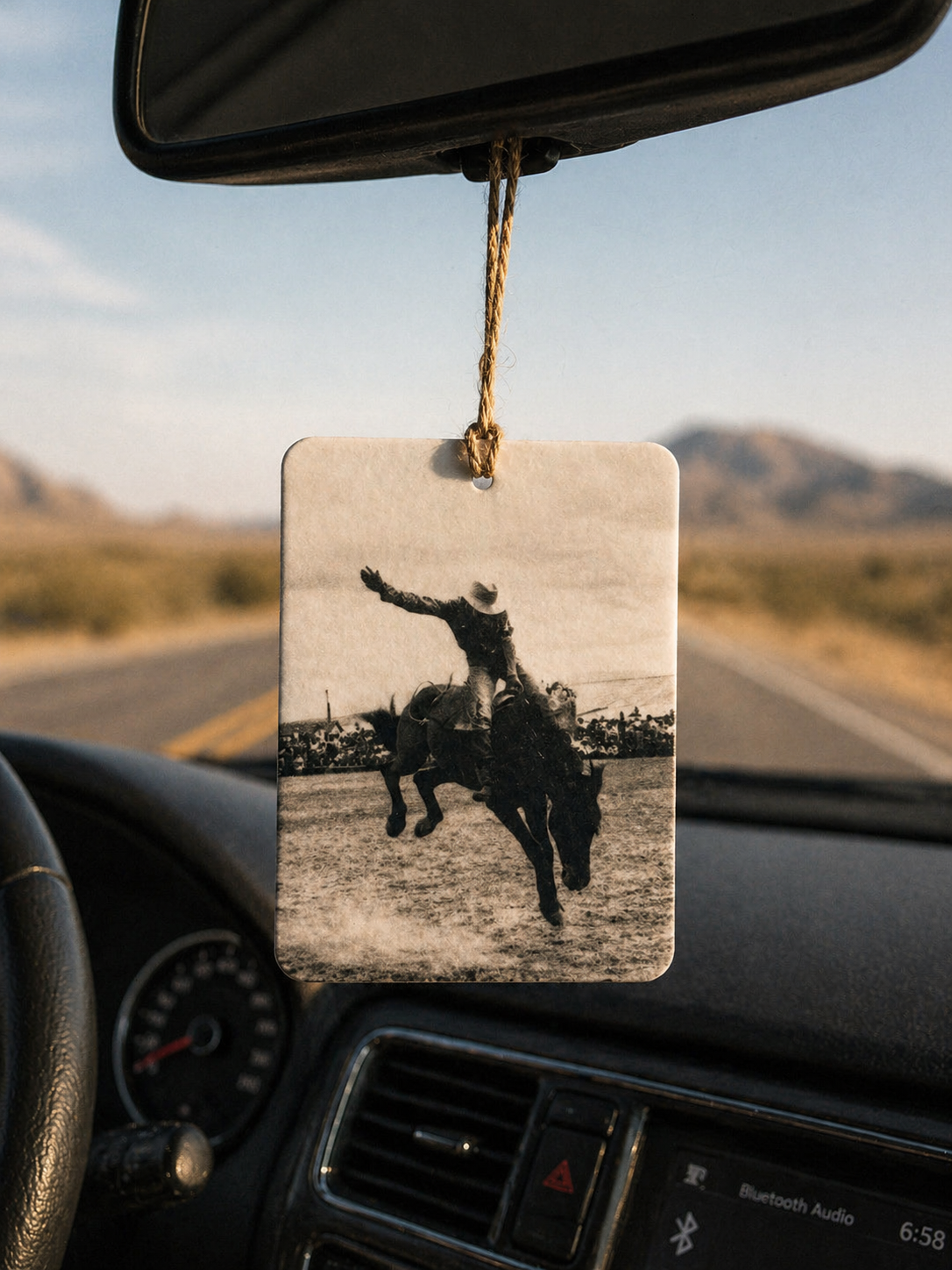 Rodeo Cowboy Car Freshie