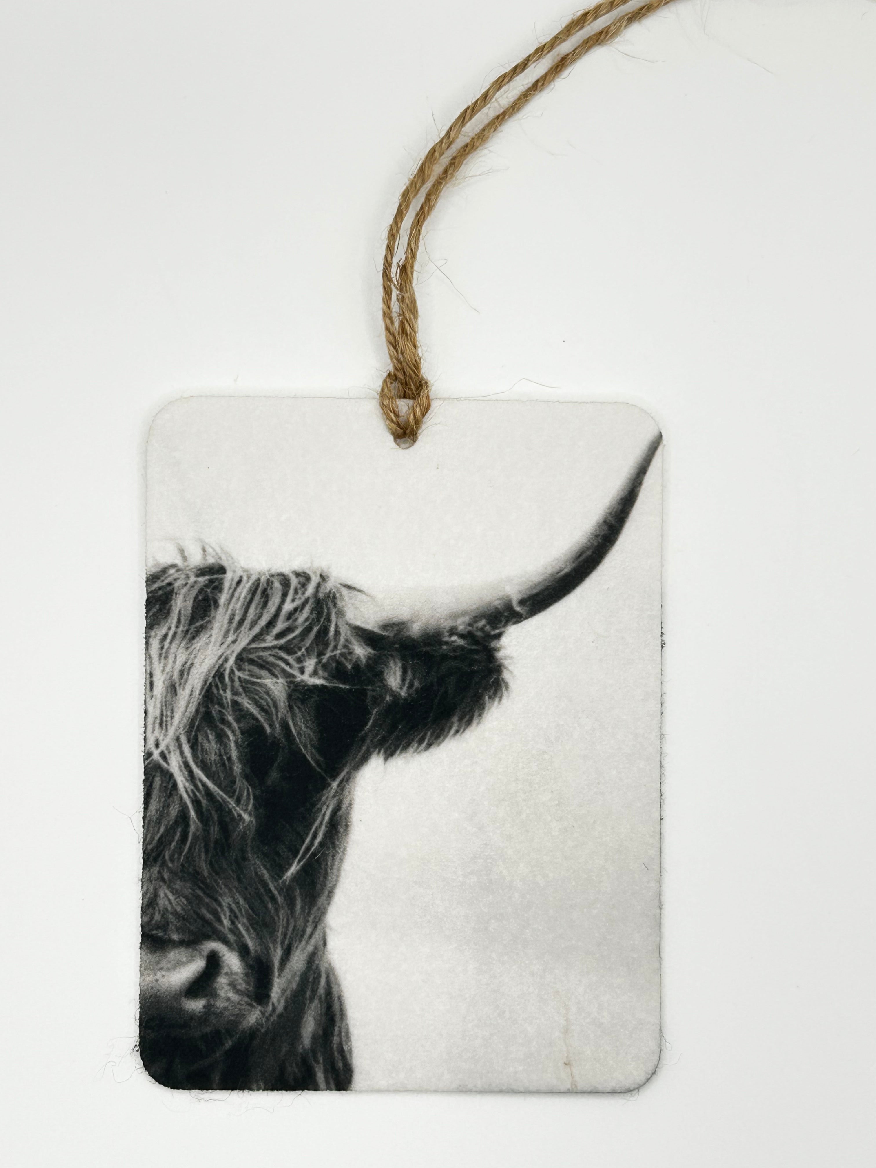 Highland Cow Car Freshie