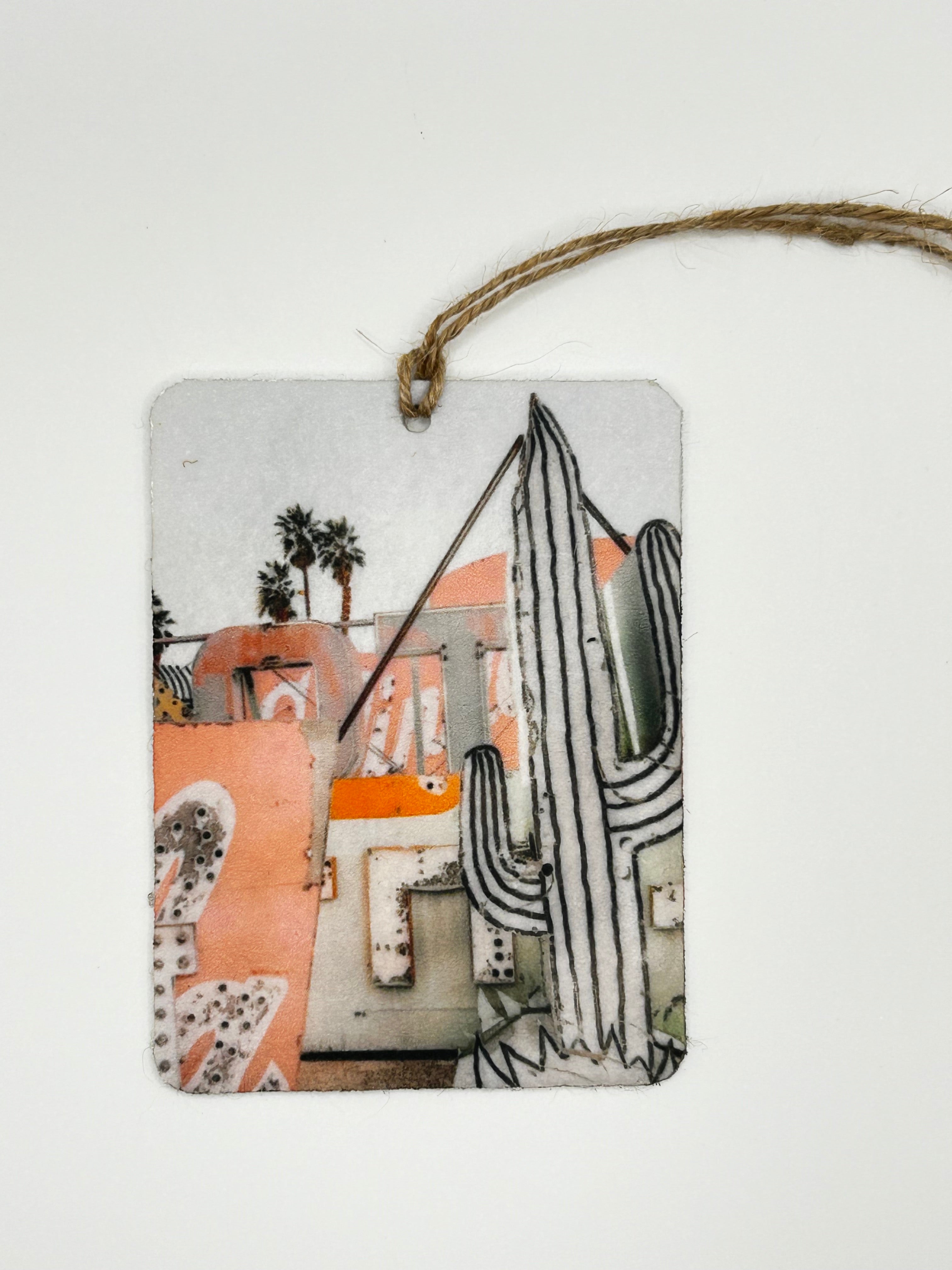 Desert Cactus Car Freshie