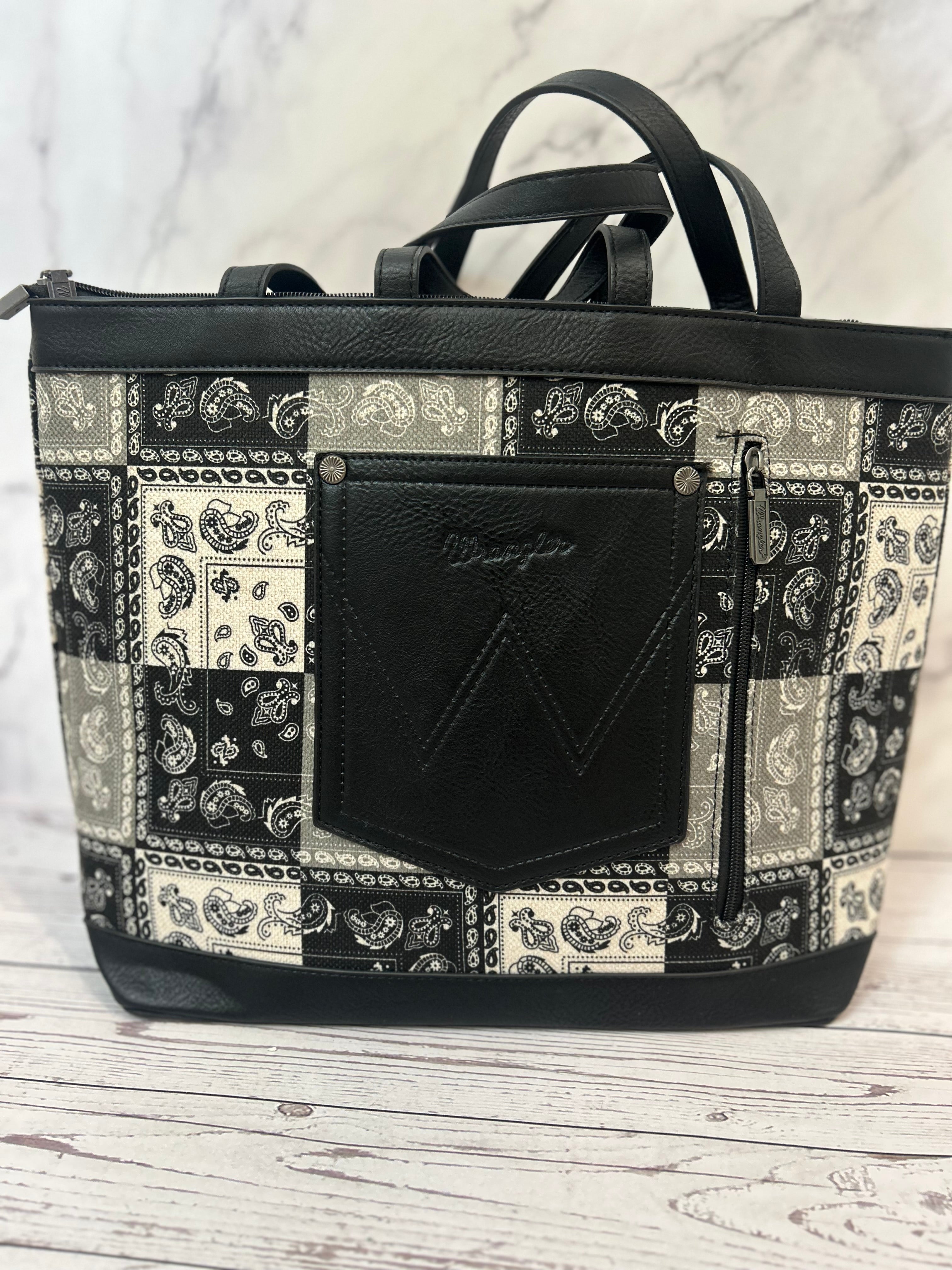 Wrangler Bandana Concealed Carry Tote Bag