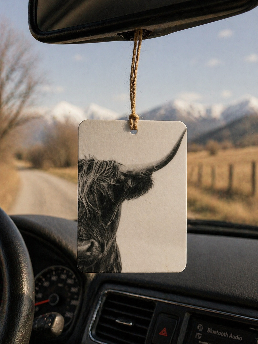 Highland Cow Car Freshie