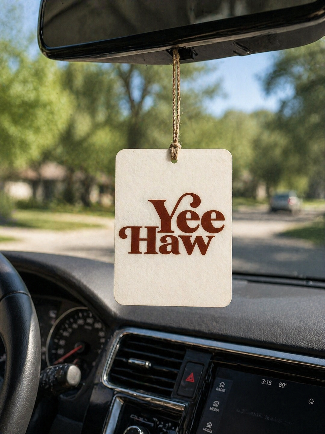 Yee Haw Car Freshie