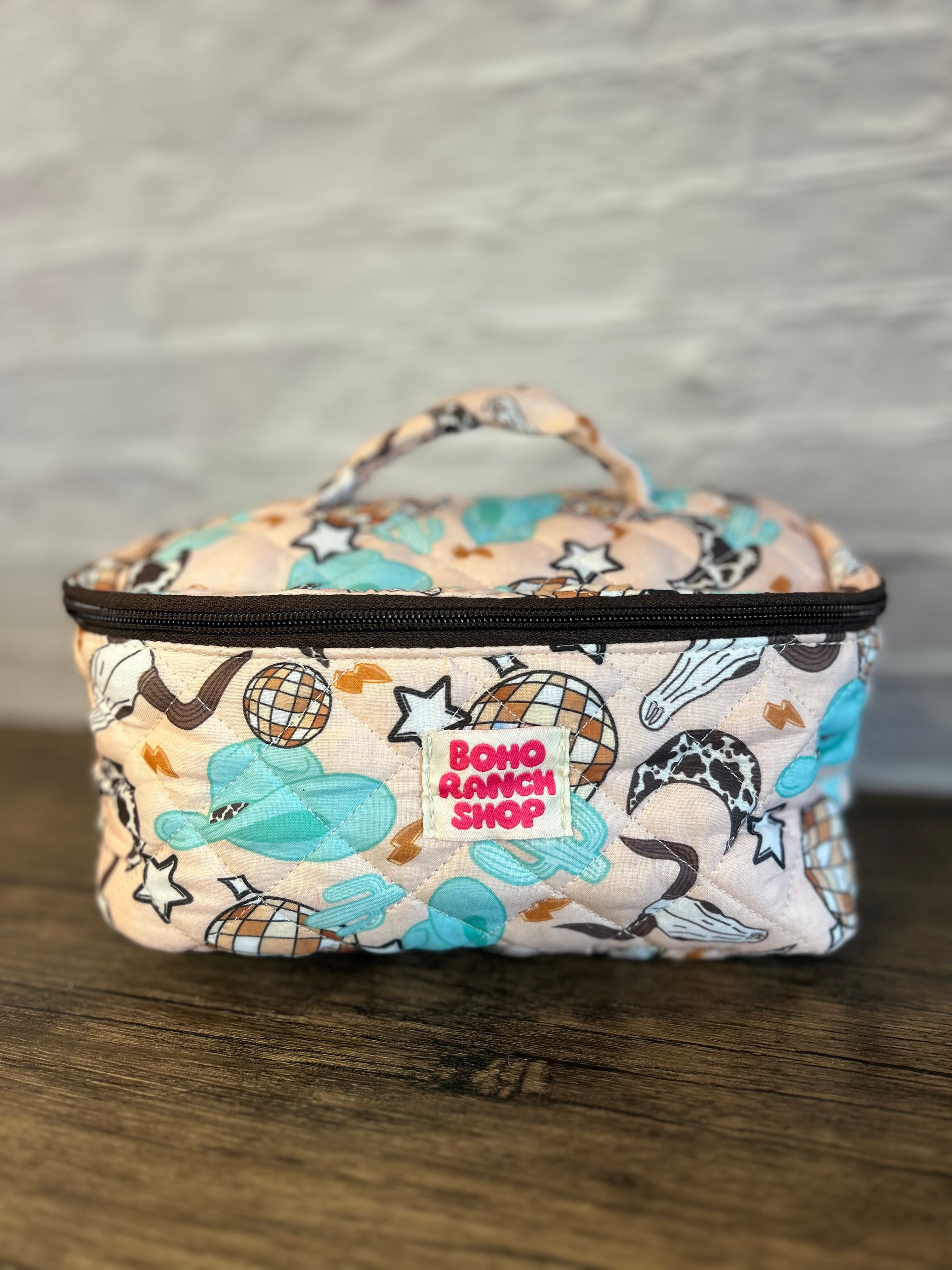 Desert Disco Makeup Bag Organizer