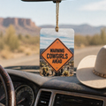 Warning Cowgirls Ahead Car Freshie