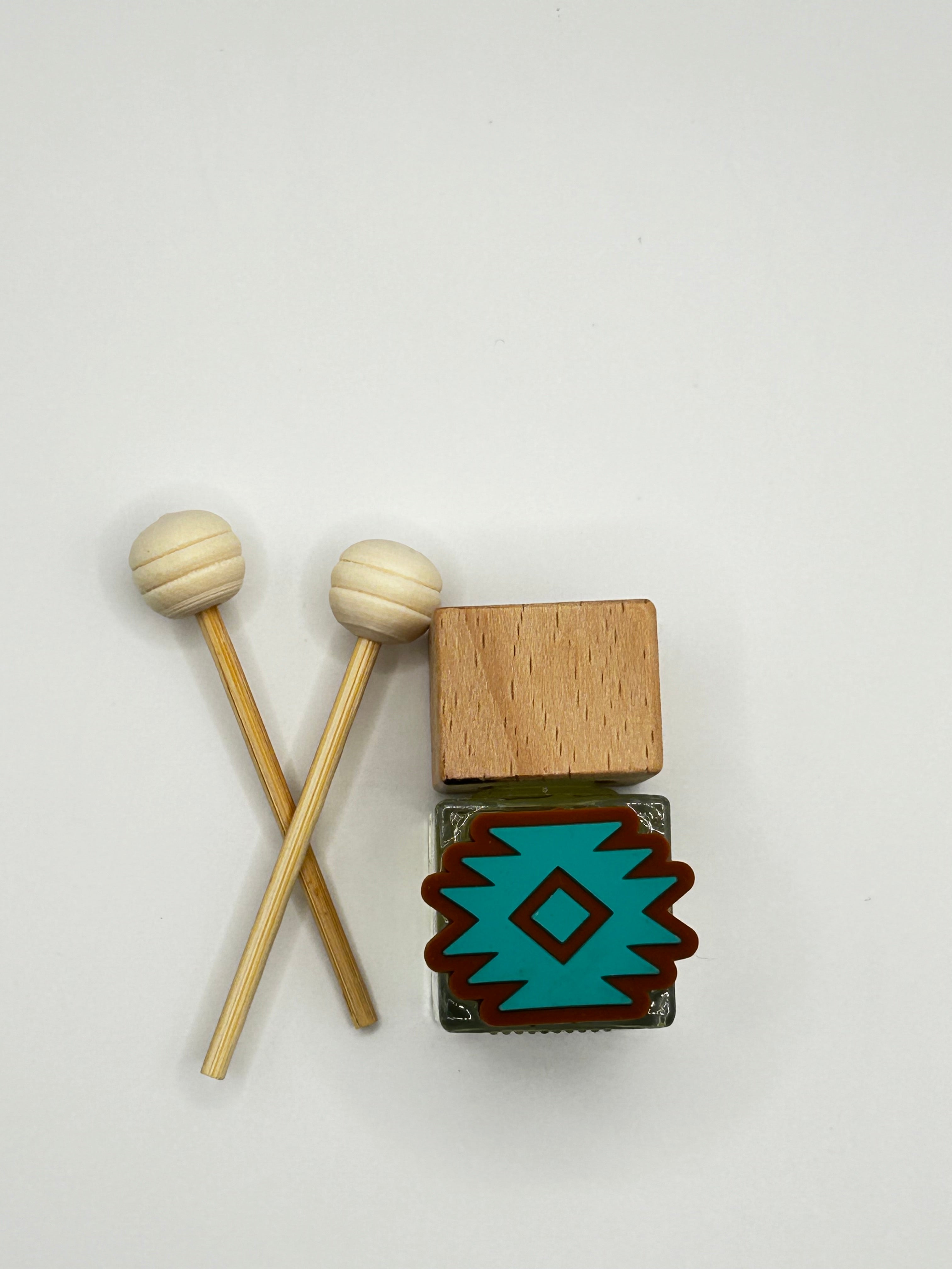 Turquoise Aztec Vent Clip Car Diffuser