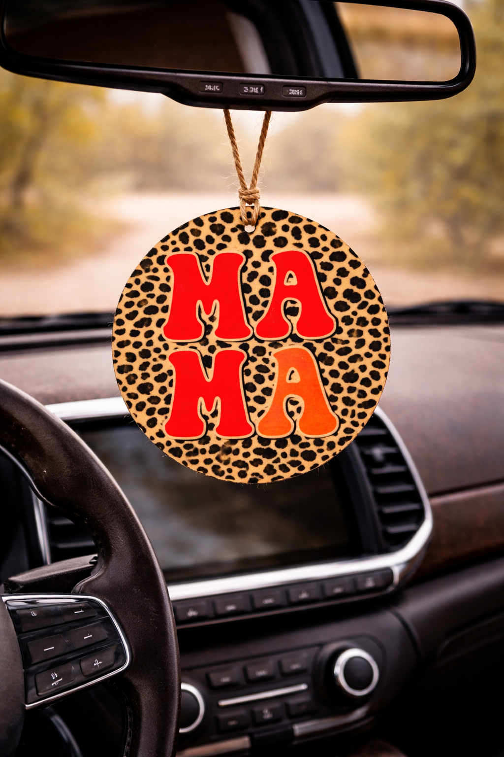 Mama Leopard Car Freshie