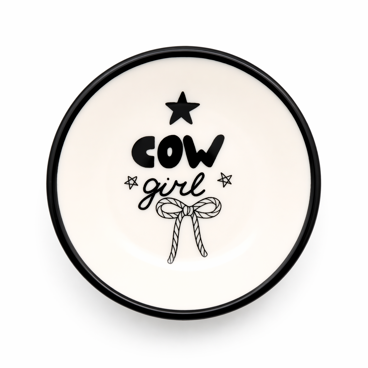 Cowgirl Star Ring Dish – Western Jewelry Holder