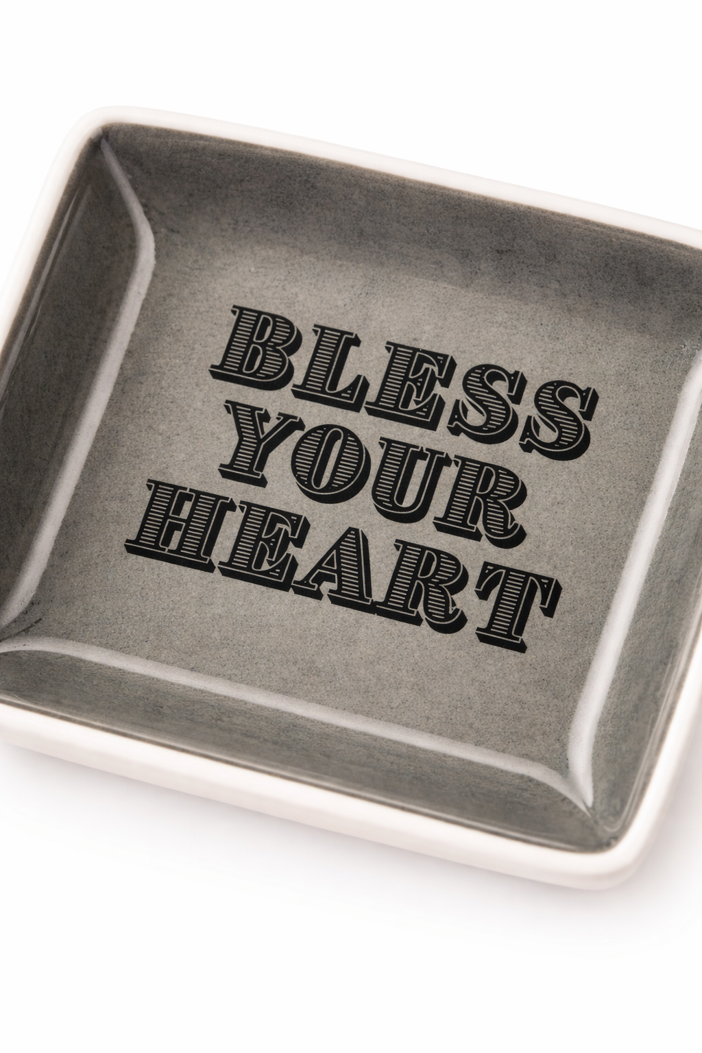 Bless Your Heart Trinket Tray | Western Jewelry Dish | Cowgirl Decor