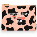 Put It On My Cowboy’s Tab Canvas Pouch